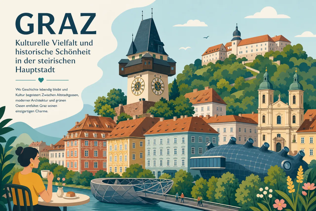 Graz: Kultur, Altstadt und moderne Architektur in der steirischen Hauptstadt