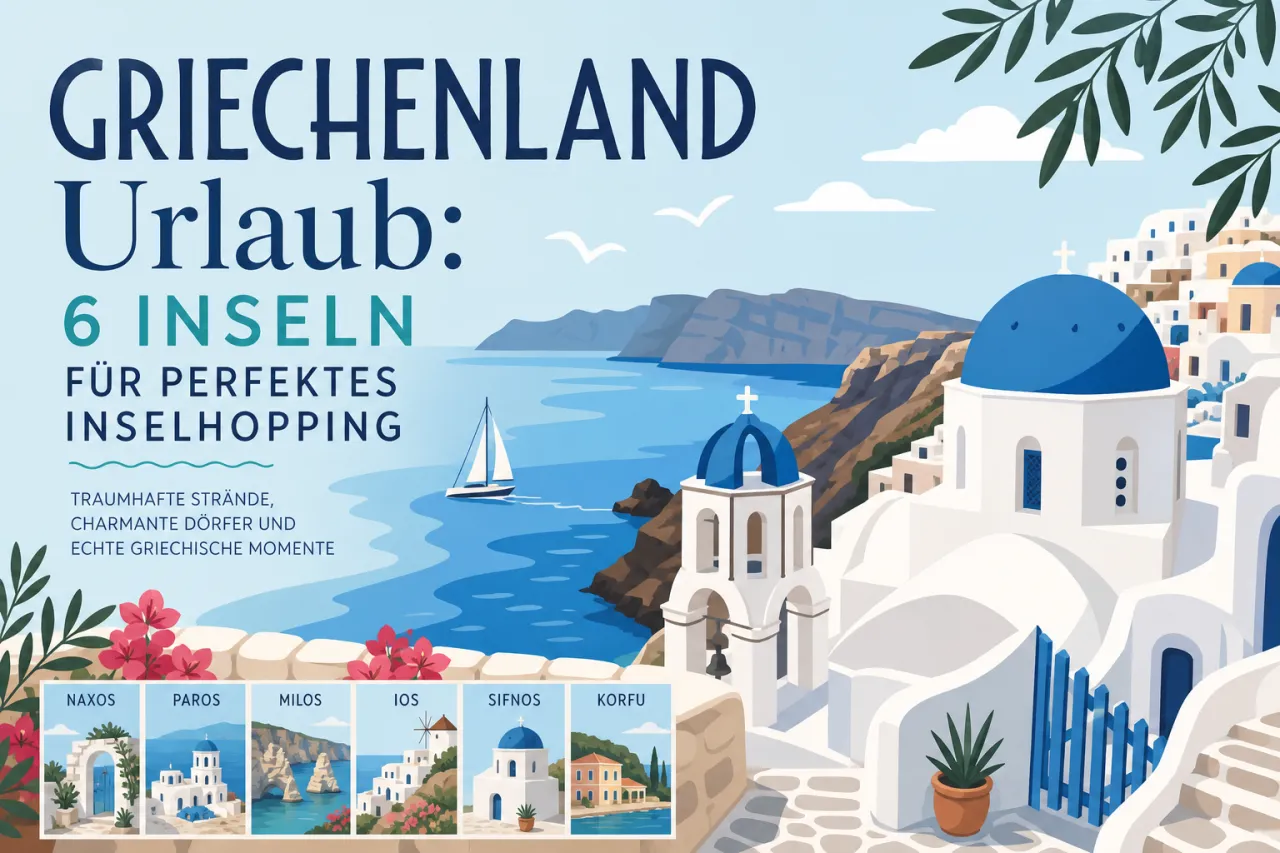 Griechenland Urlaub: 6 Inseln für perfektes Inselhopping
