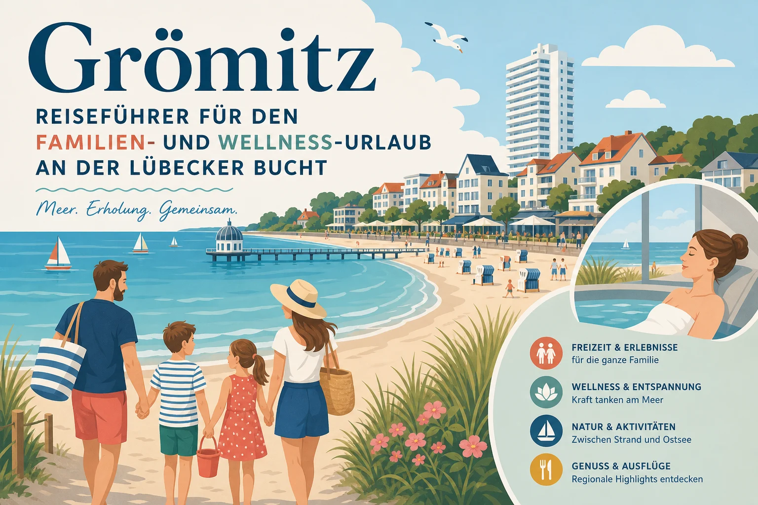 Grömitz: Reiseführer für den Familien- und Wellness-Urlaub an der Lübecker Bucht