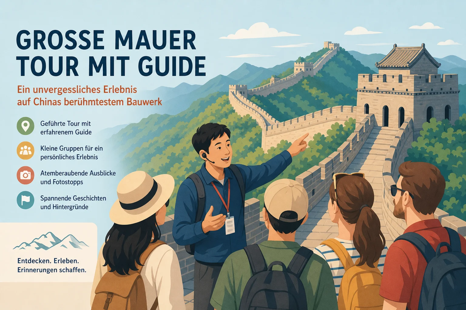 Große Mauer Tour mit Guide