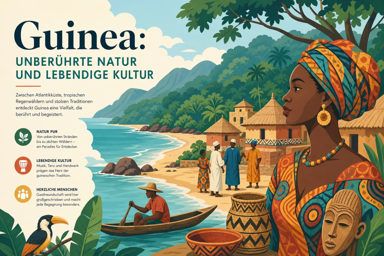 Guinea: Unberührte Natur und lebendige Kultur