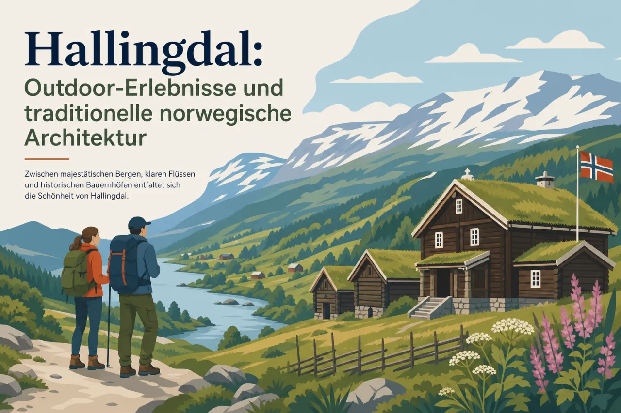 Hallingdal: Outdoor-Erlebnisse und traditionelle norwegische Architektur