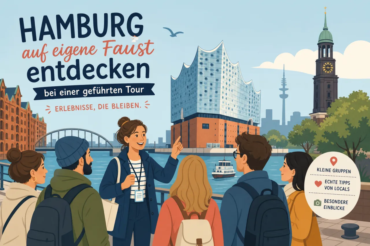 Hamburg auf eigene Faust entdecken bei einer geführten Tour