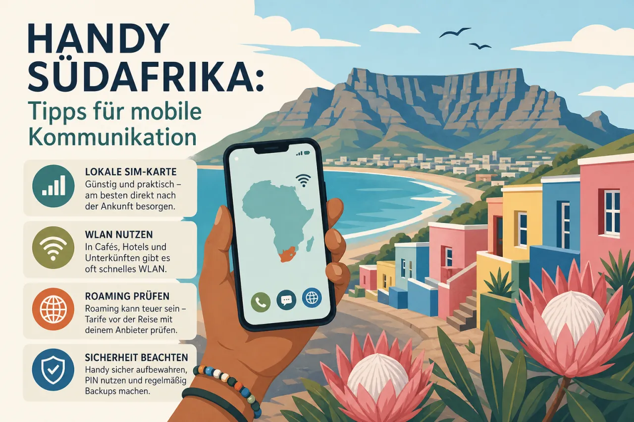 Handy Südafrika: Tipps für mobile Kommunikation