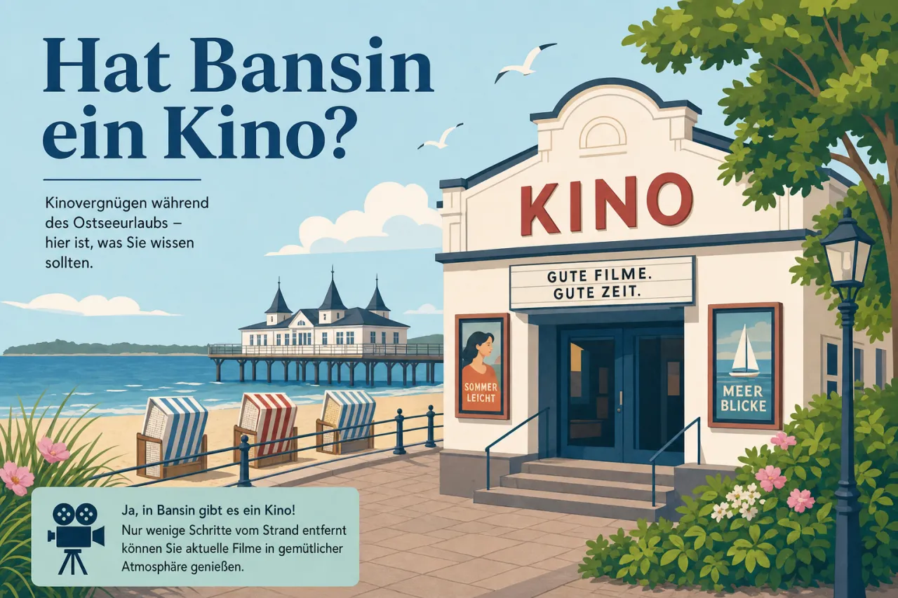 Hat Bansin ein Kino?