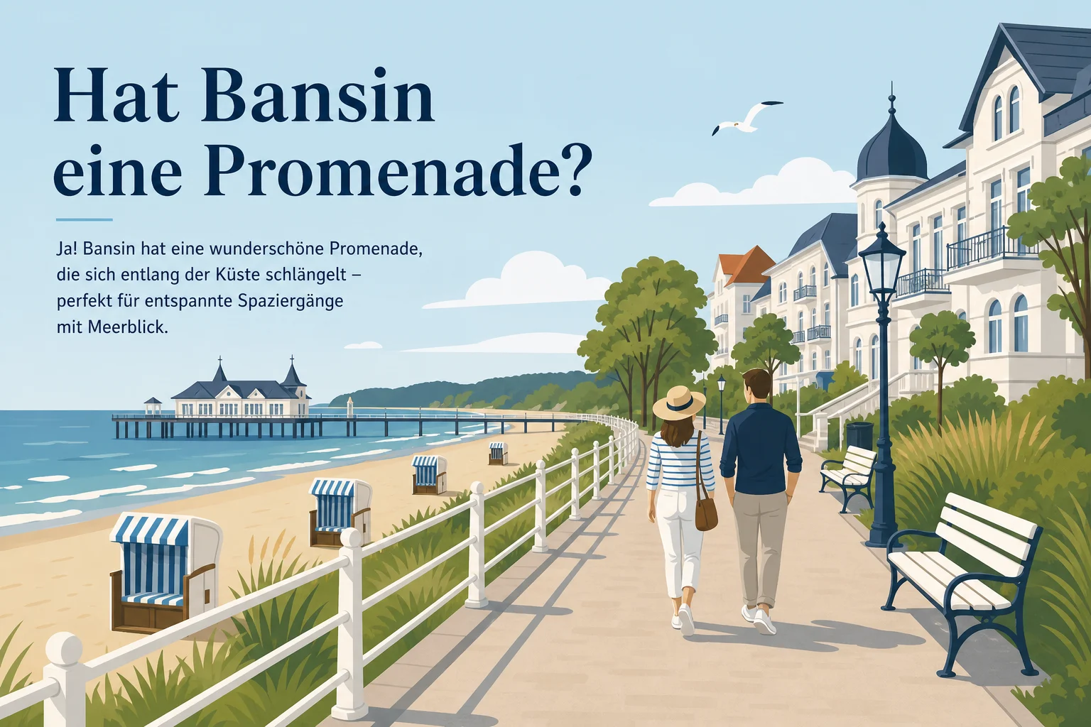 Hat Bansin eine Promenade?