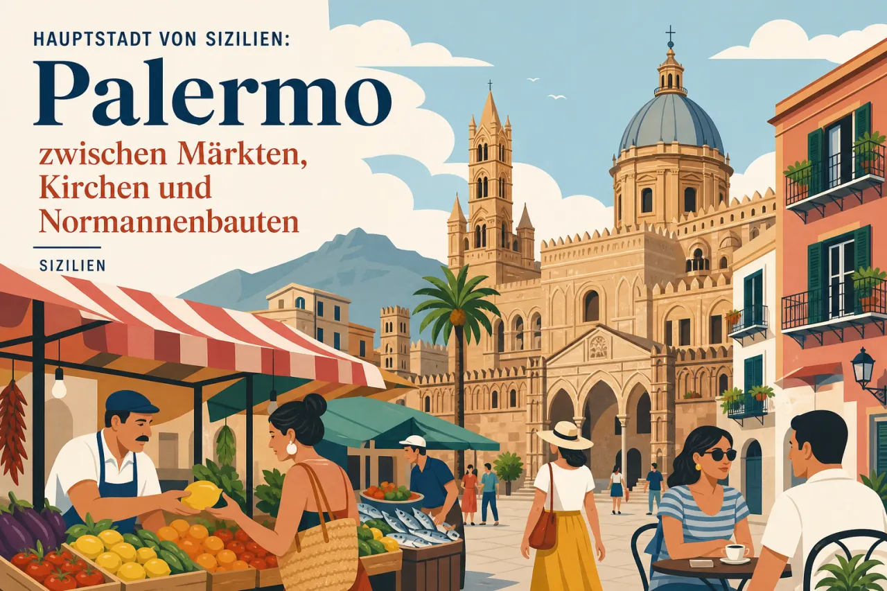 Hauptstadt von Sizilien: Palermo zwischen Märkten, Kirchen und Normannenbauten
