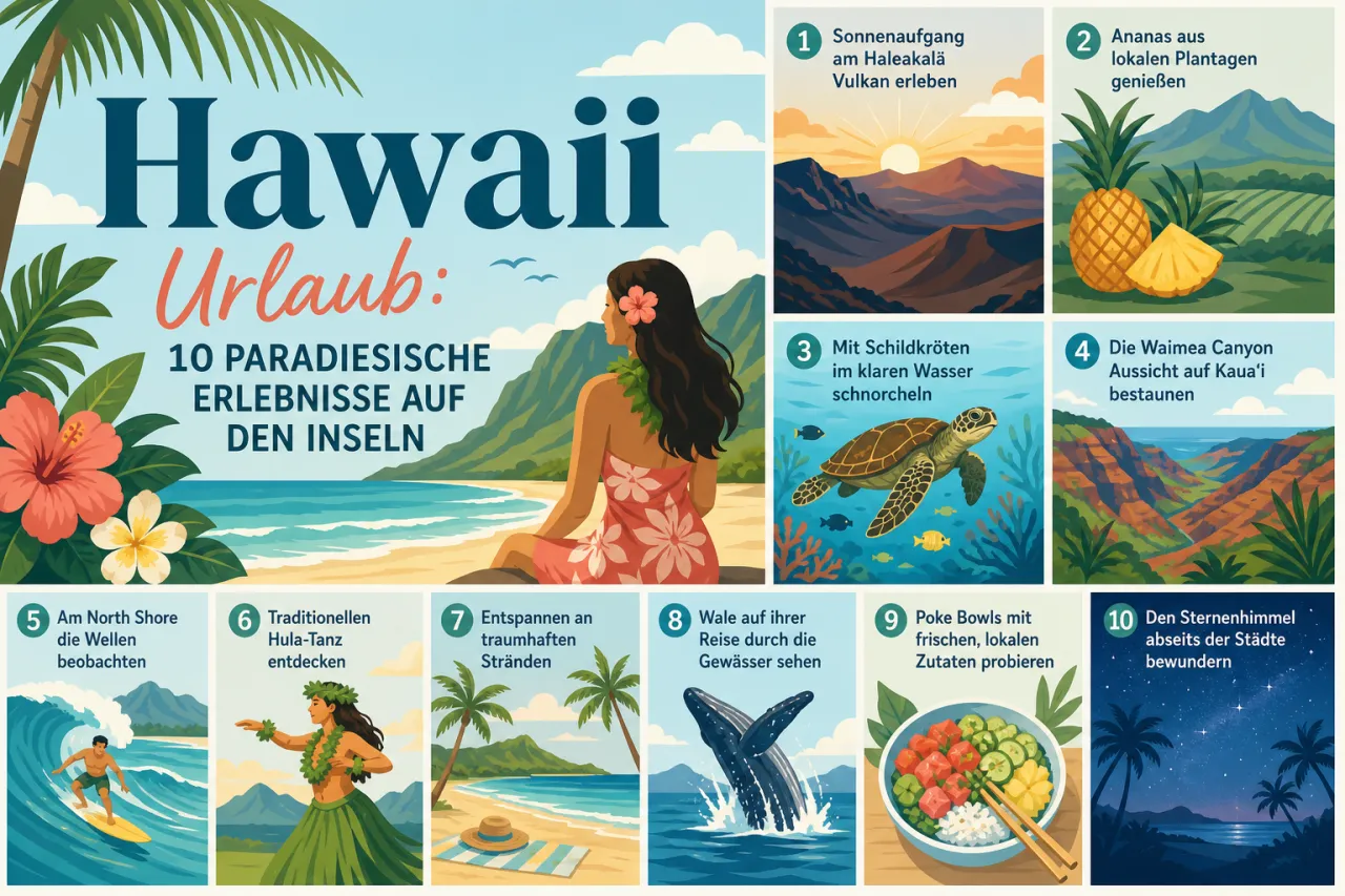 Hawaii Urlaub: 10 paradiesische Erlebnisse auf den Inseln