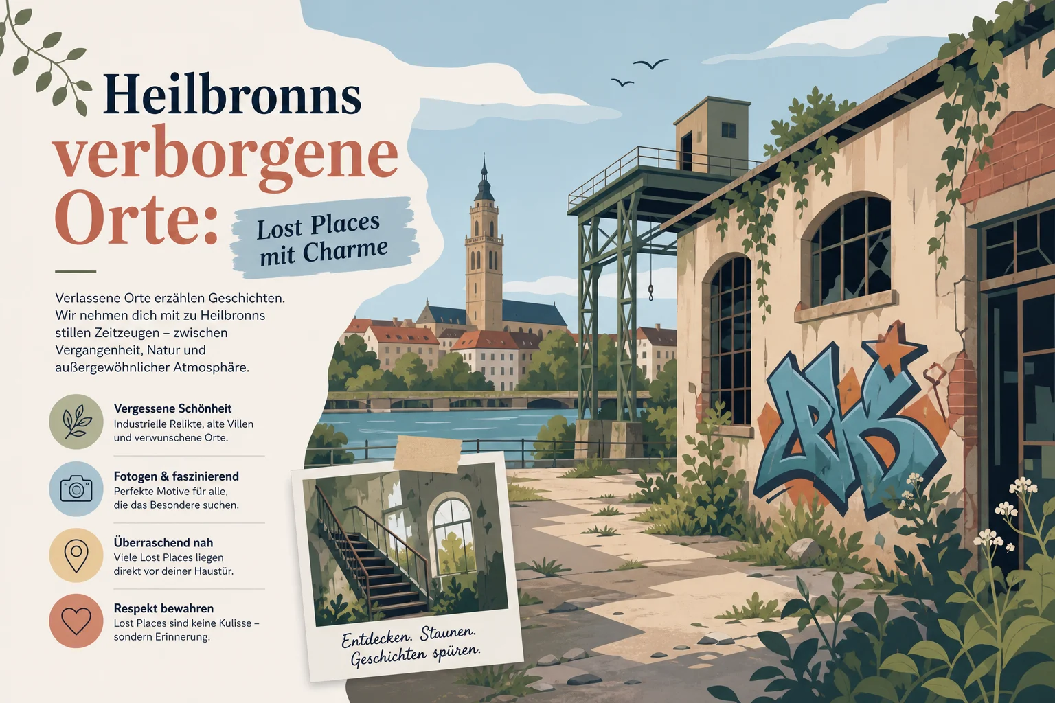 Heilbronns verborgene Orte: Lost Places mit Charme
