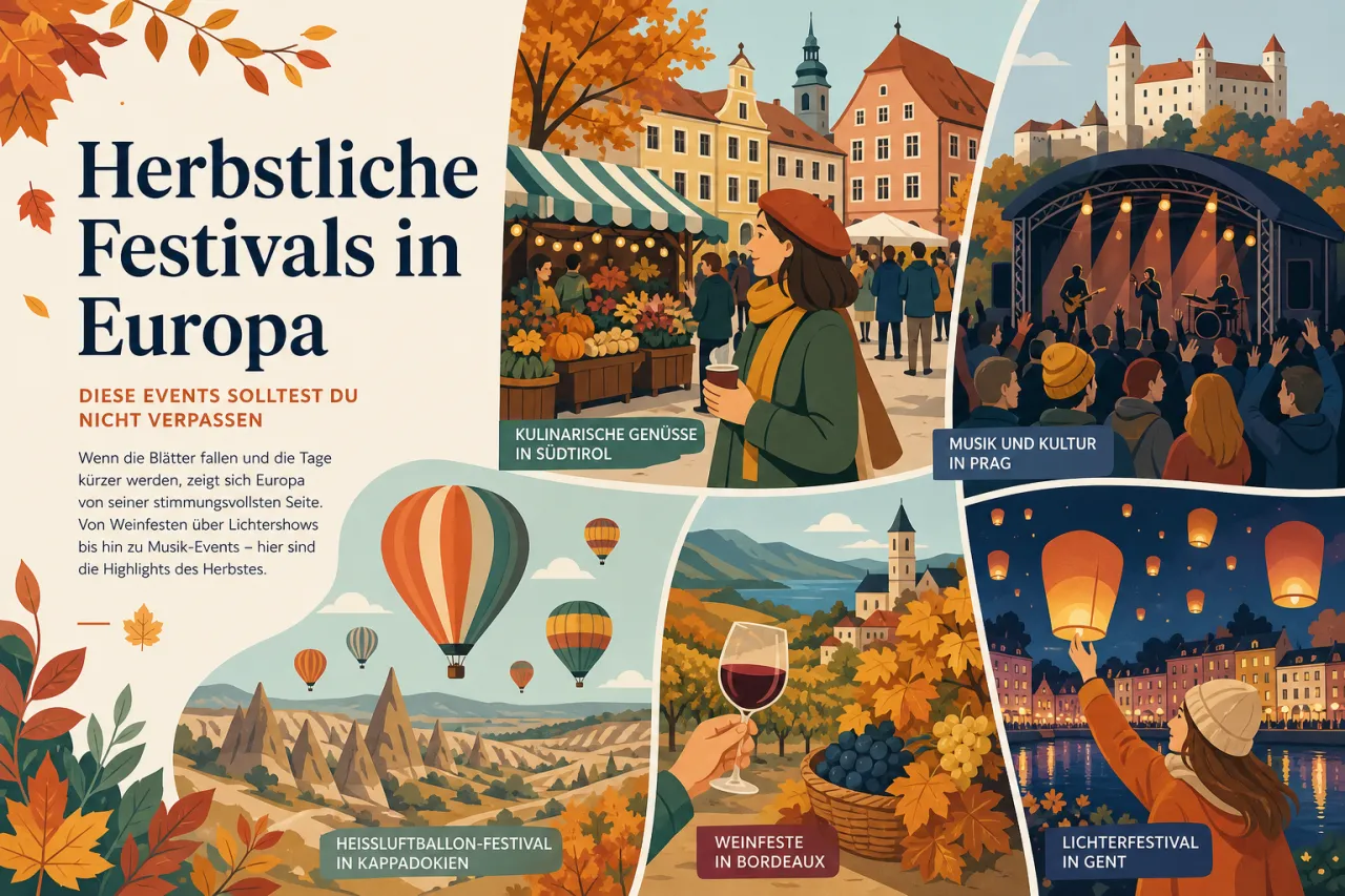 Herbstliche Festivals in Europa – Diese Events solltest du nicht verpassen