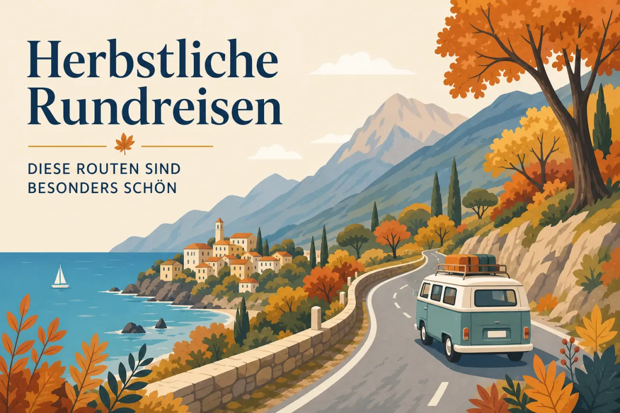 Herbstliche Rundreisen: Diese Routen sind im Herbst besonders schön