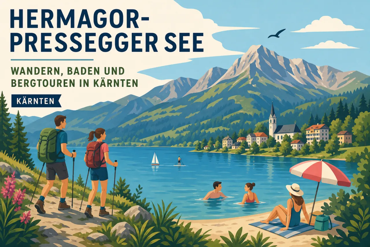 Hermagor-Pressegger See: Wandern, Baden und Bergtouren in Kärnten