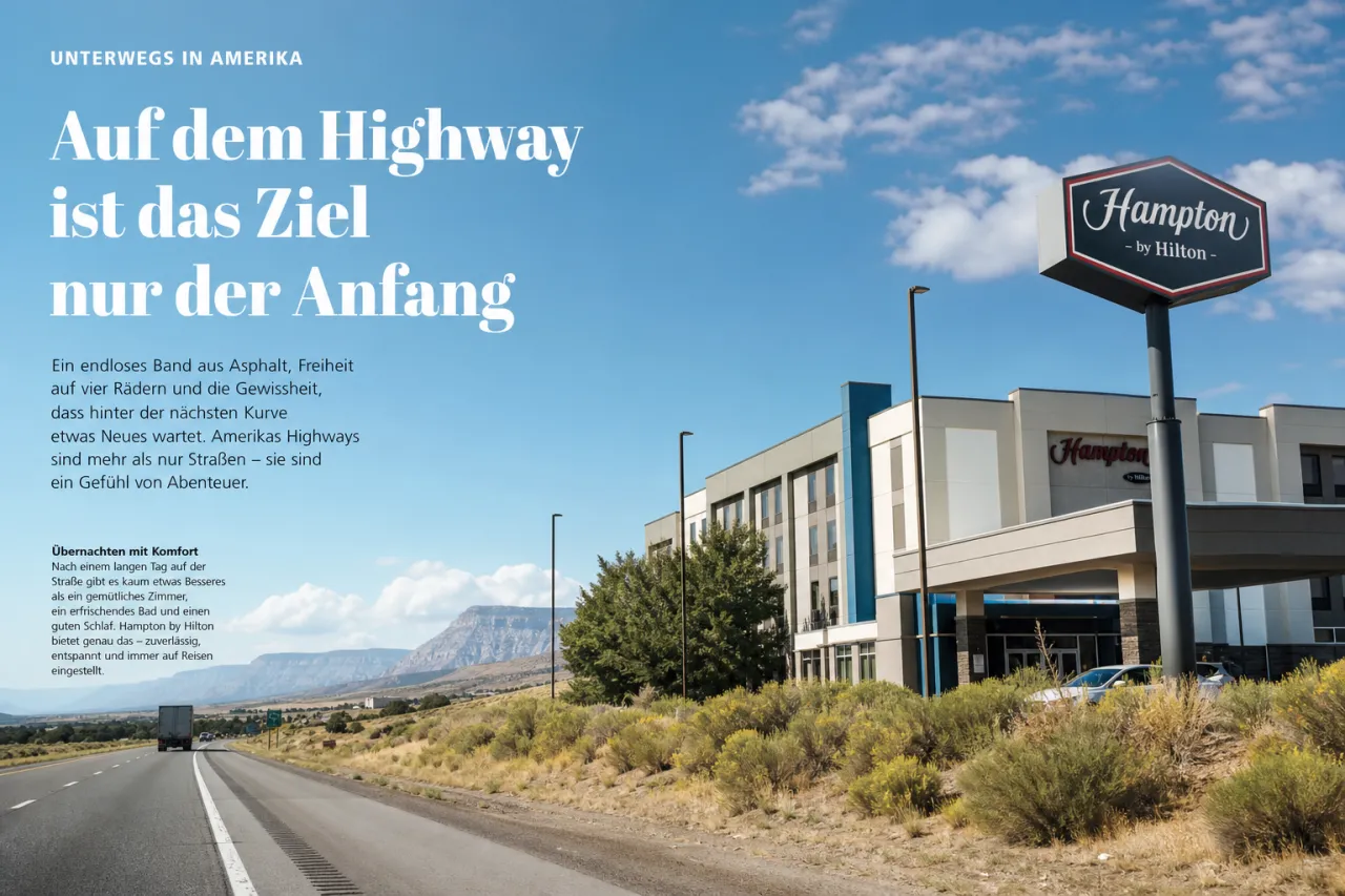 Hilton startet Amerika-Roadtrips zum 250. Jubiläum