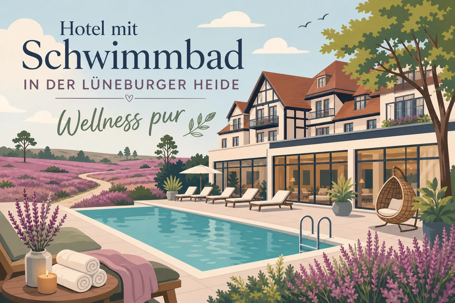 Hotel mit Schwimmbad in der Lüneburger Heide: Wellness pur