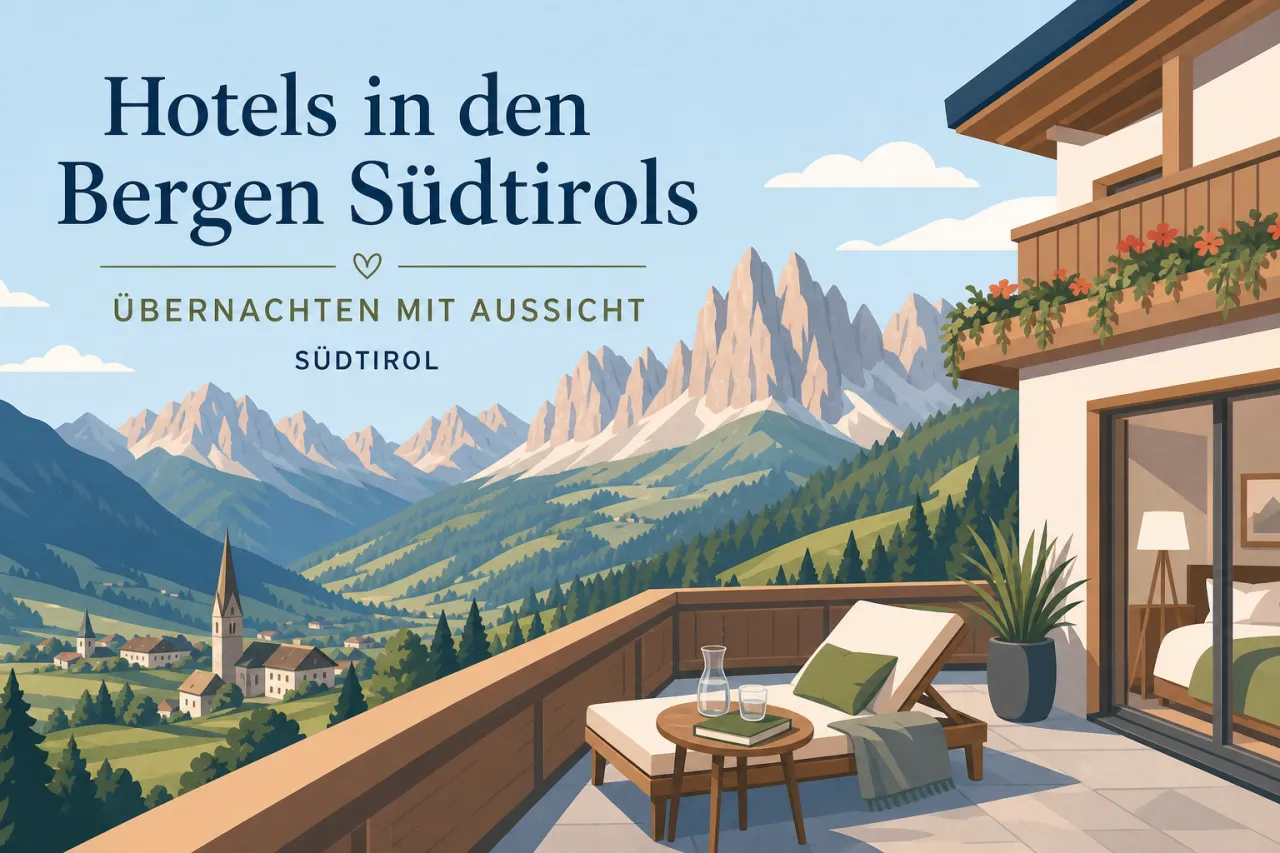 Hotels in den Bergen Südtirols – Übernachten mit Aussicht