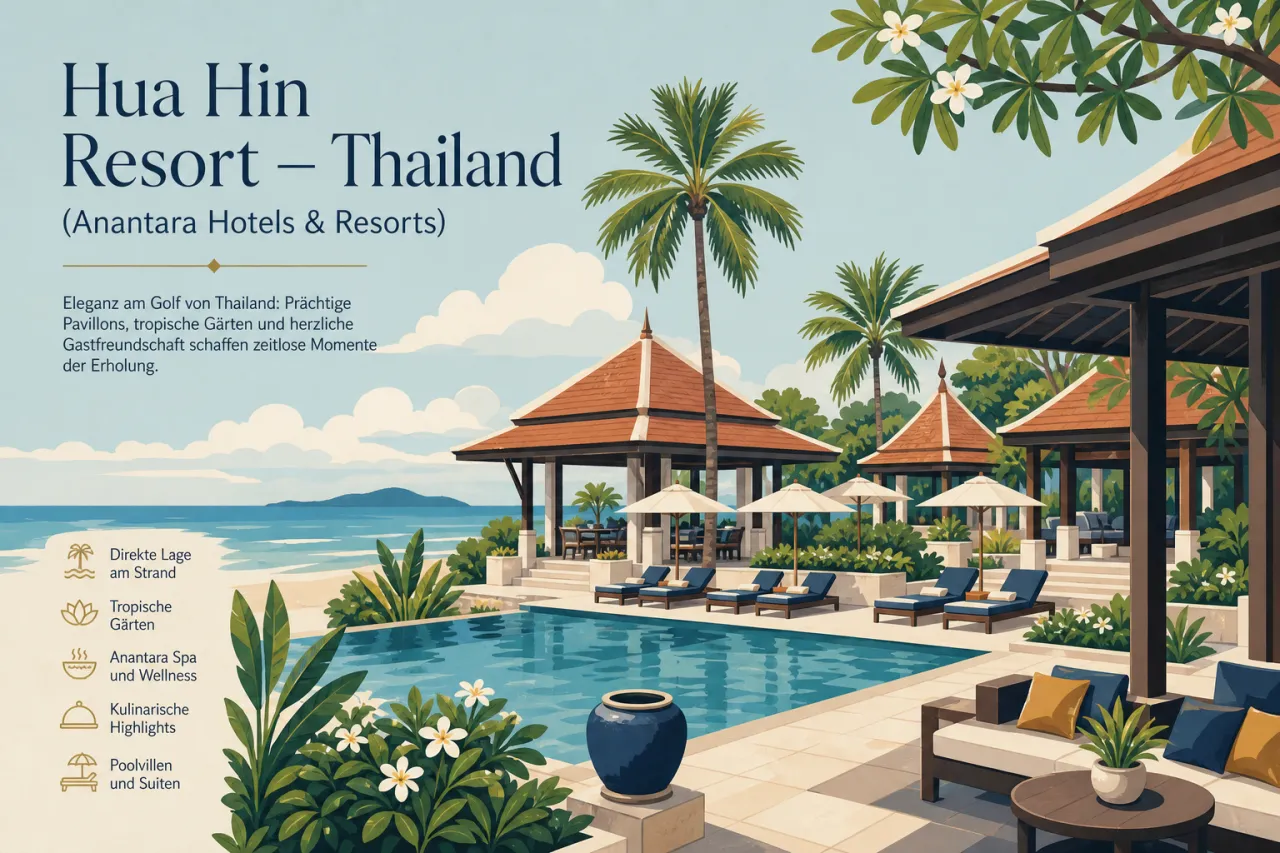 Hua Hin und das Anantara Hua Hin Resort, Thailand