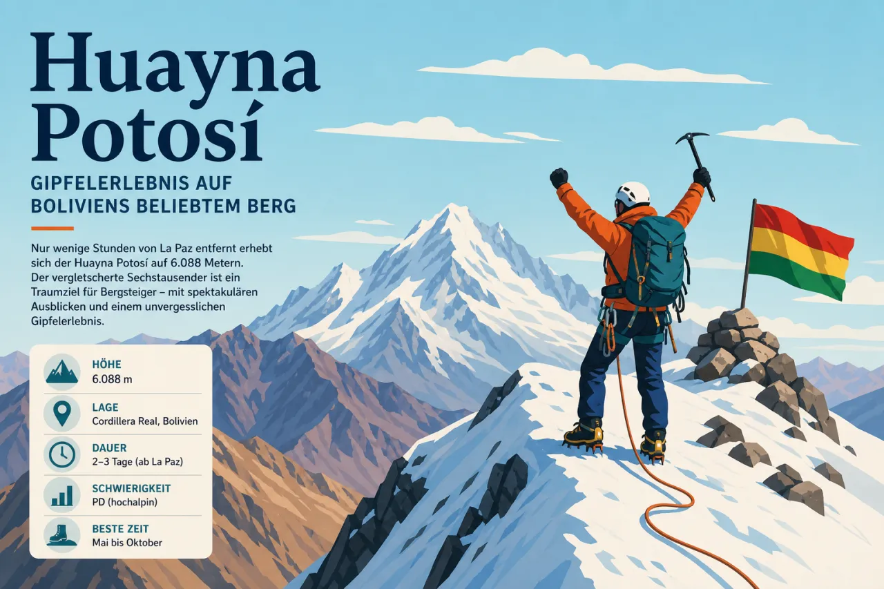 Huayna Potosí: Gipfelerlebnis auf Boliviens beliebtem Berg