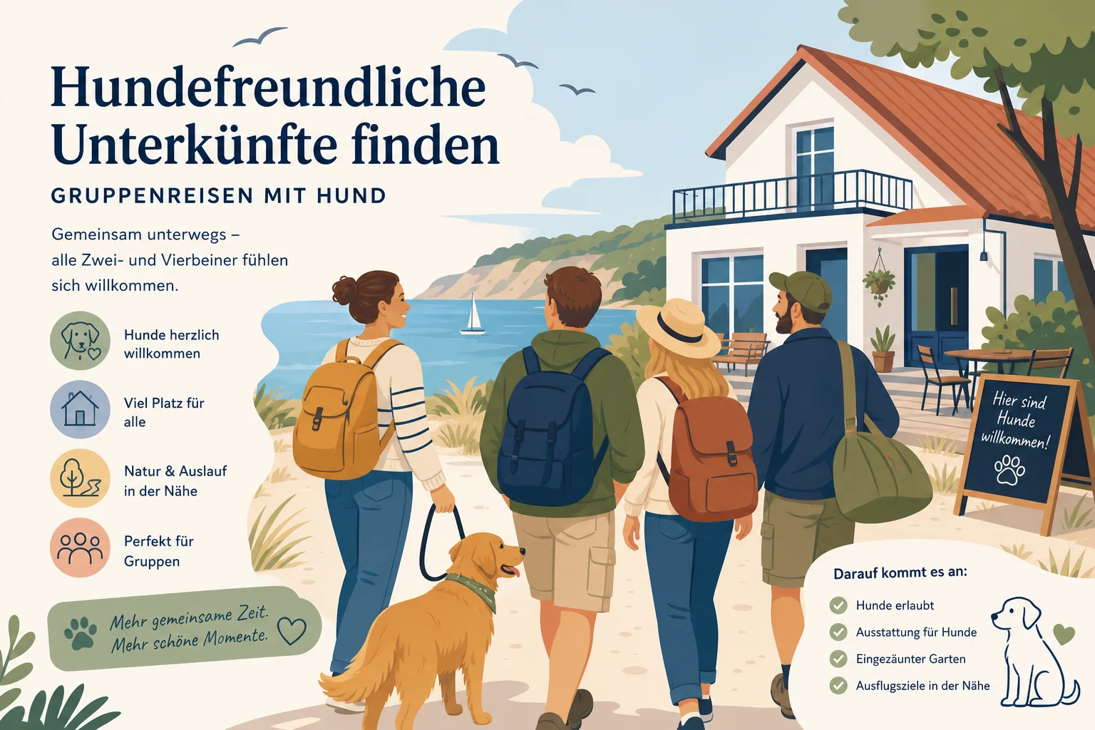Hundefreundliche Unterkünfte finden