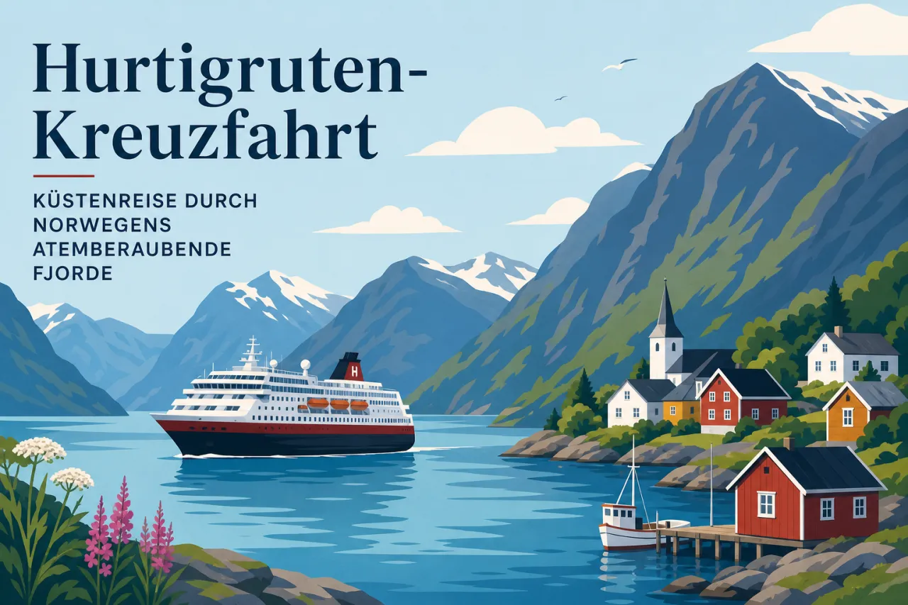 Hurtigruten-Kreuzfahrt: Küstenreise durch Norwegens Fjorde