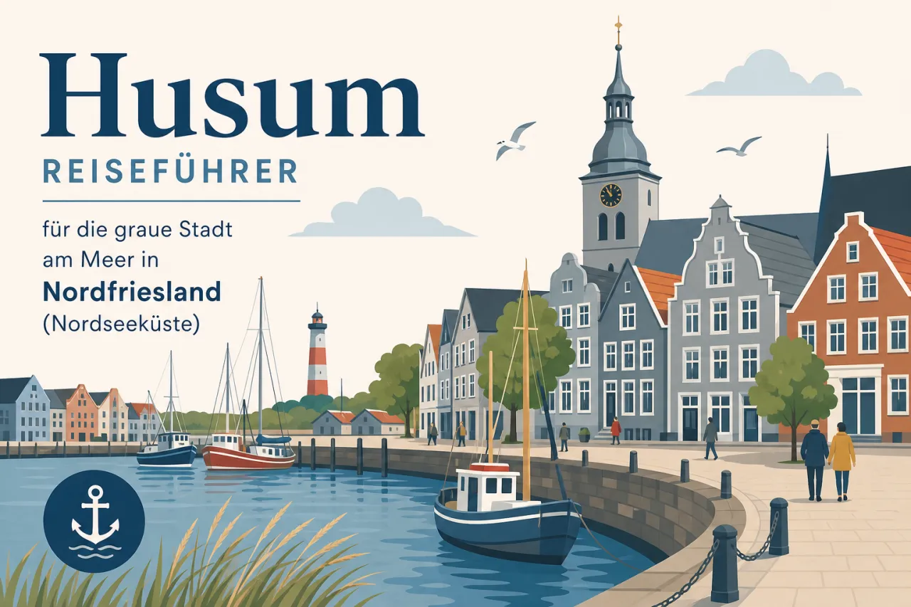 Husum: Reiseführer für die graue Stadt am Meer in Nordfriesland