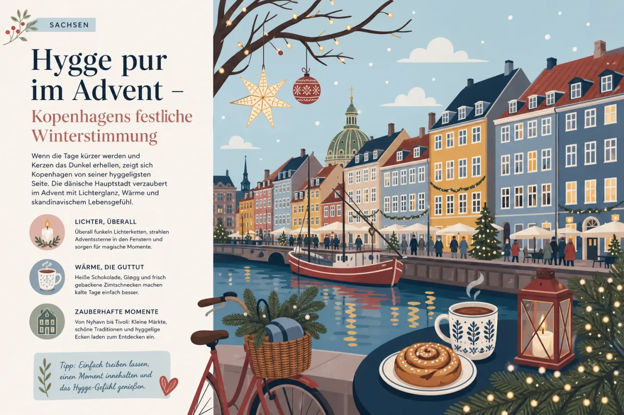 Hygge pur im Advent – Kopenhagens festliche Winterstimmung