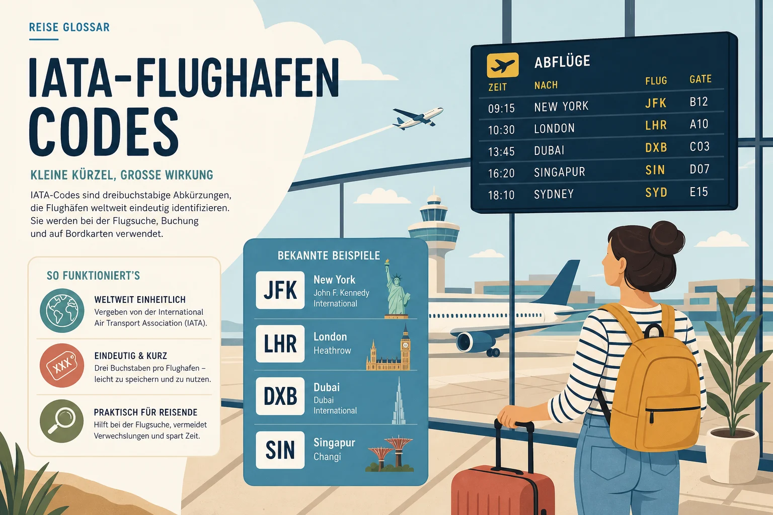 IATA-Flughafen Codes
