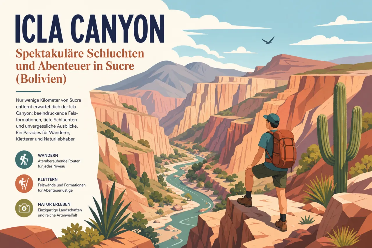 Icla Canyon: Schluchten, Wandern und Ausflüge ab Sucre