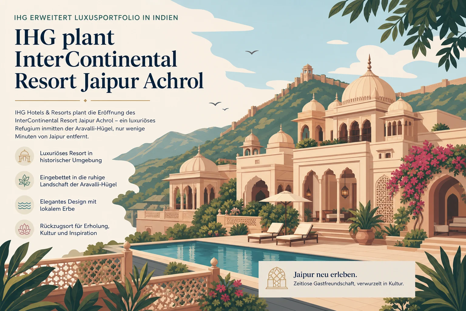 IHG plant InterContinental Resort Jaipur Achrol