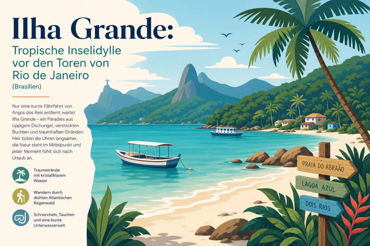 Ilha Grande: Tropische Inselidylle vor den Toren von Rio de Janeiro