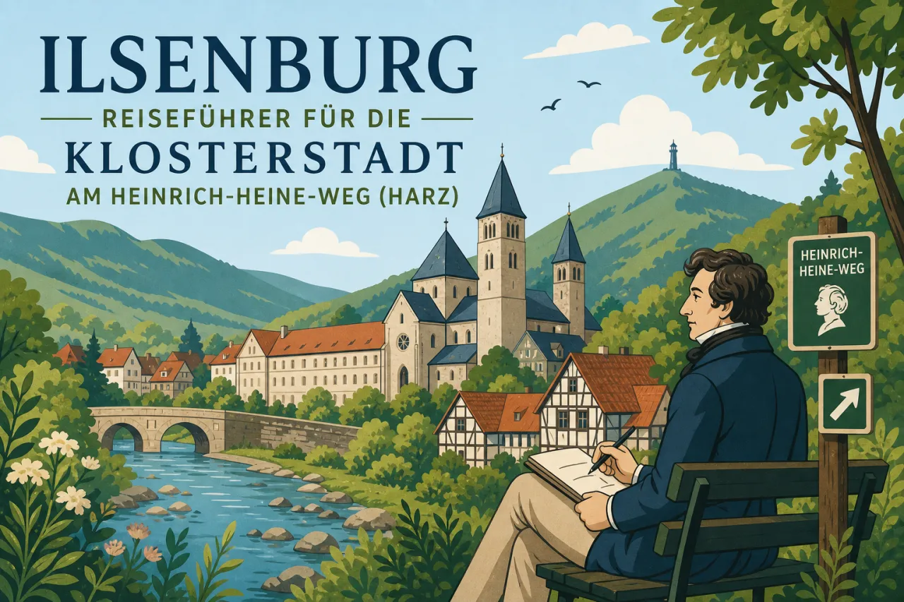 Ilsenburg: Reiseführer für die Klosterstadt am Heinrich-Heine-Weg