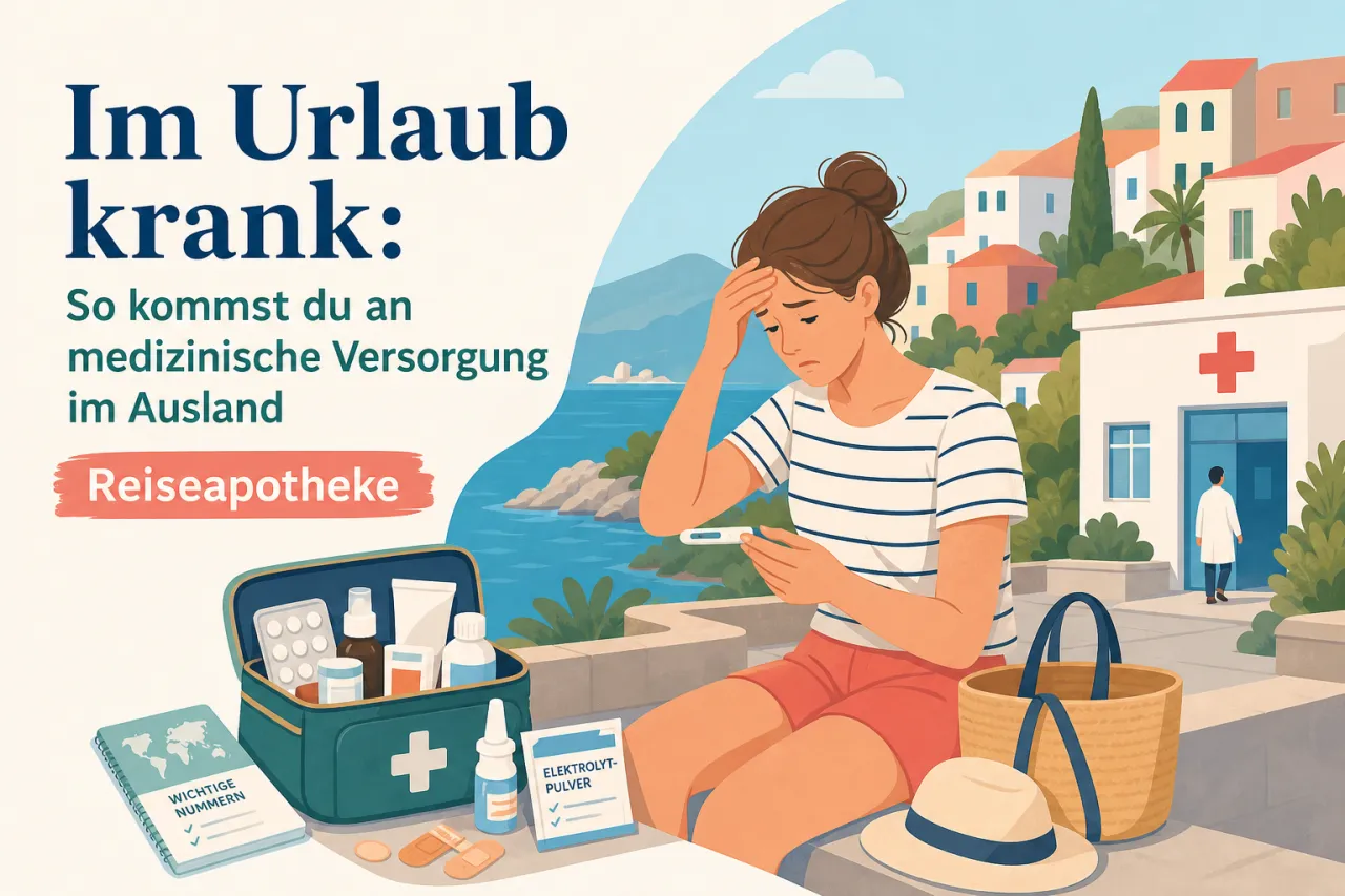 Im Urlaub krank: So kommst du an medizinische Versorgung im Ausland