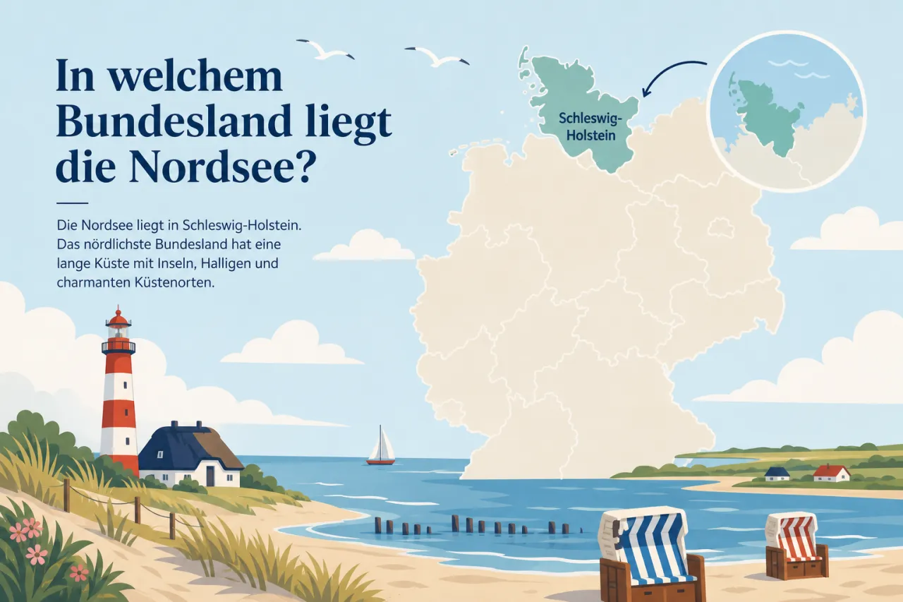 In welchem Bundesland liegt die Nordsee?