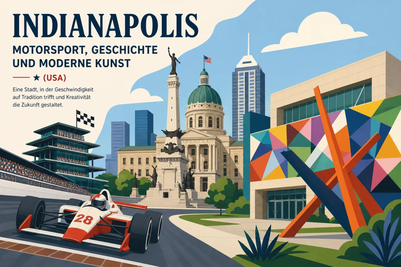 Indianapolis: Motorsport, Geschichte und moderne Kunst