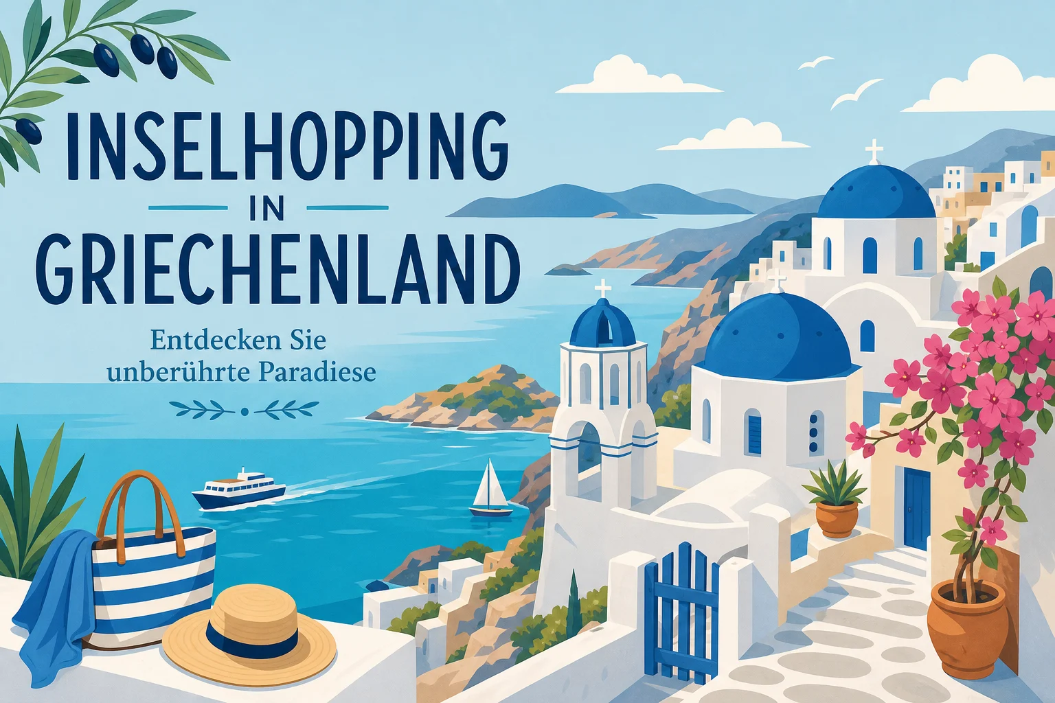 Inselhopping in Griechenland — Entdecken Sie unberührte Paradiese