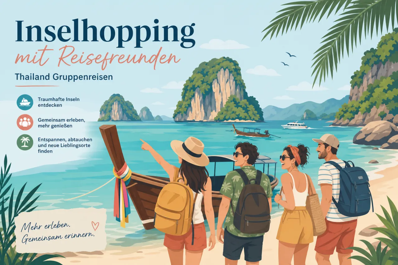 Inselhopping mit Reisefreunden