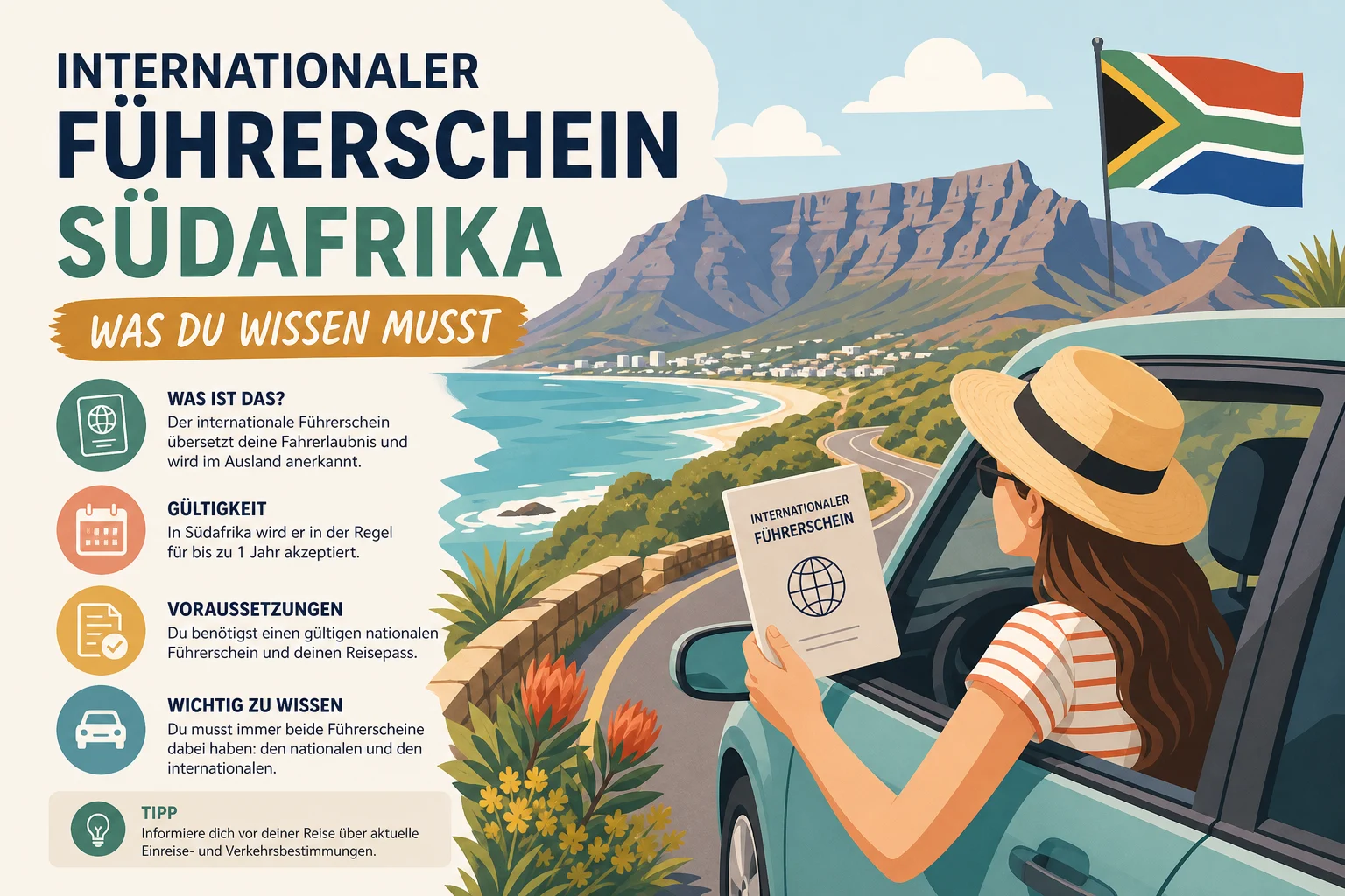 Internationaler Führerschein Südafrika: Was du wissen musst