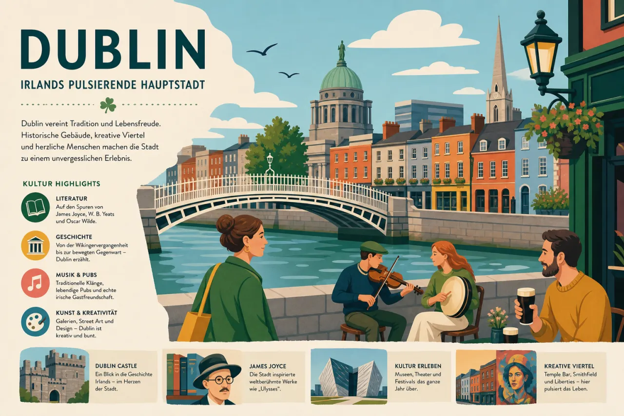 Irlands pulsierende Hauptstadt Dublin — Kultur