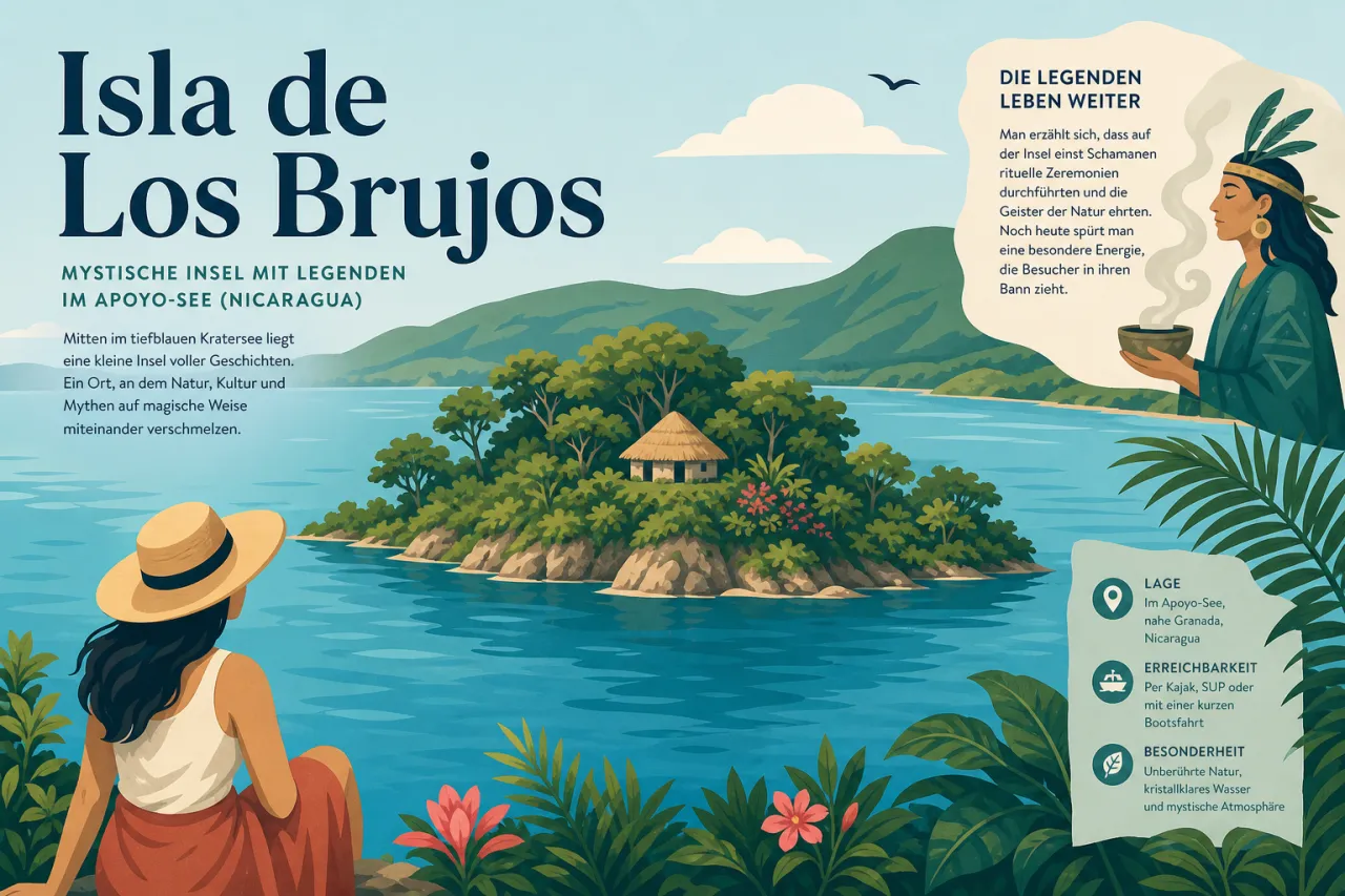 Isla de Los Brujos: Mystische Insel mit Legenden im Apoyo-See