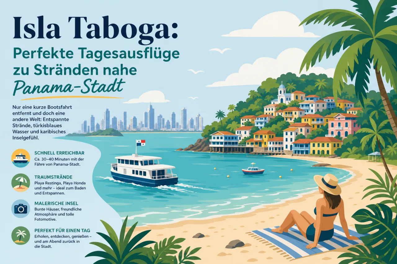 Isla Taboga: Perfekte Tagesausflüge zu Stränden nahe Panama-Stadt