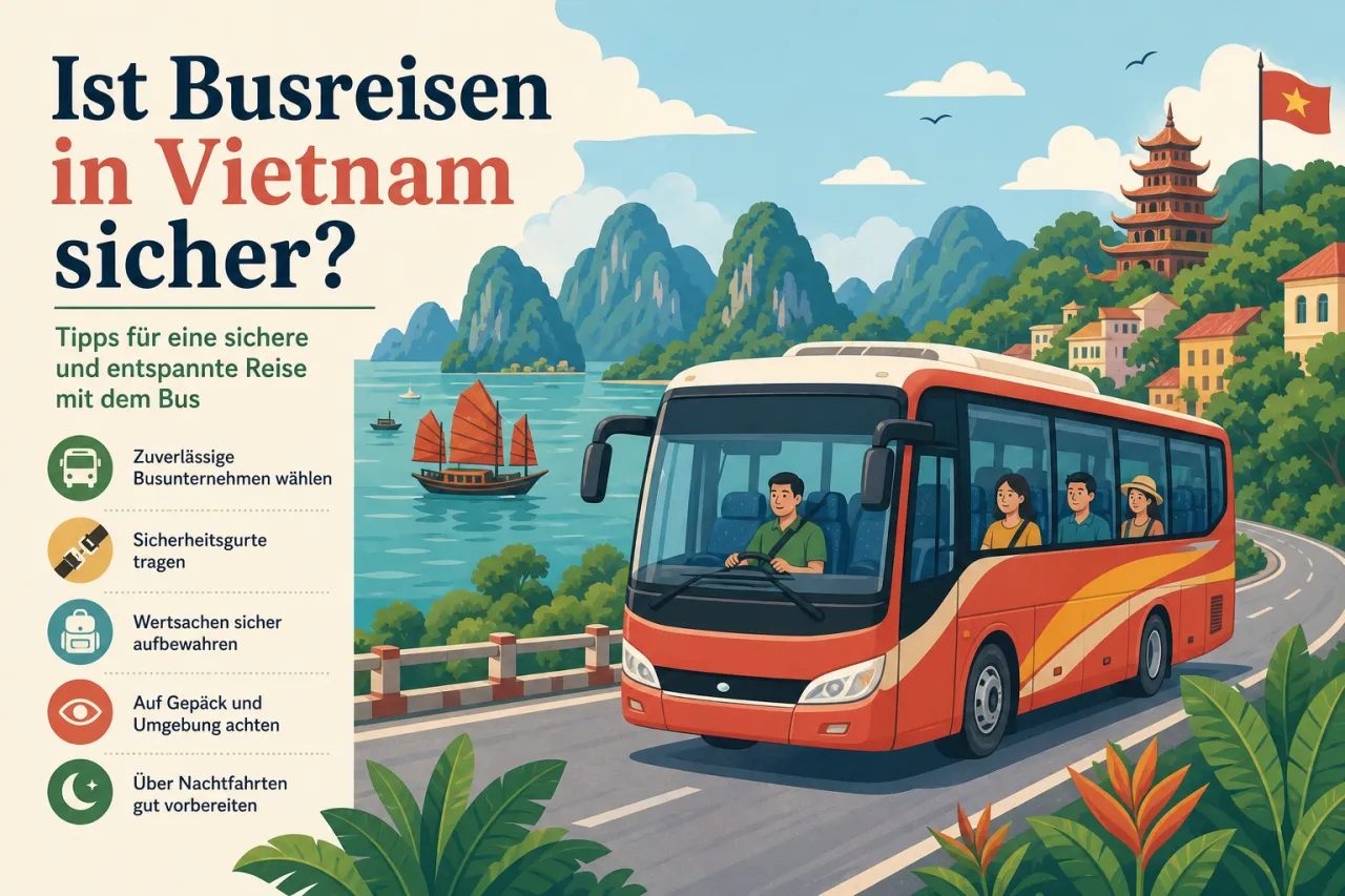 Ist Busreisen in Vietnam sicher?