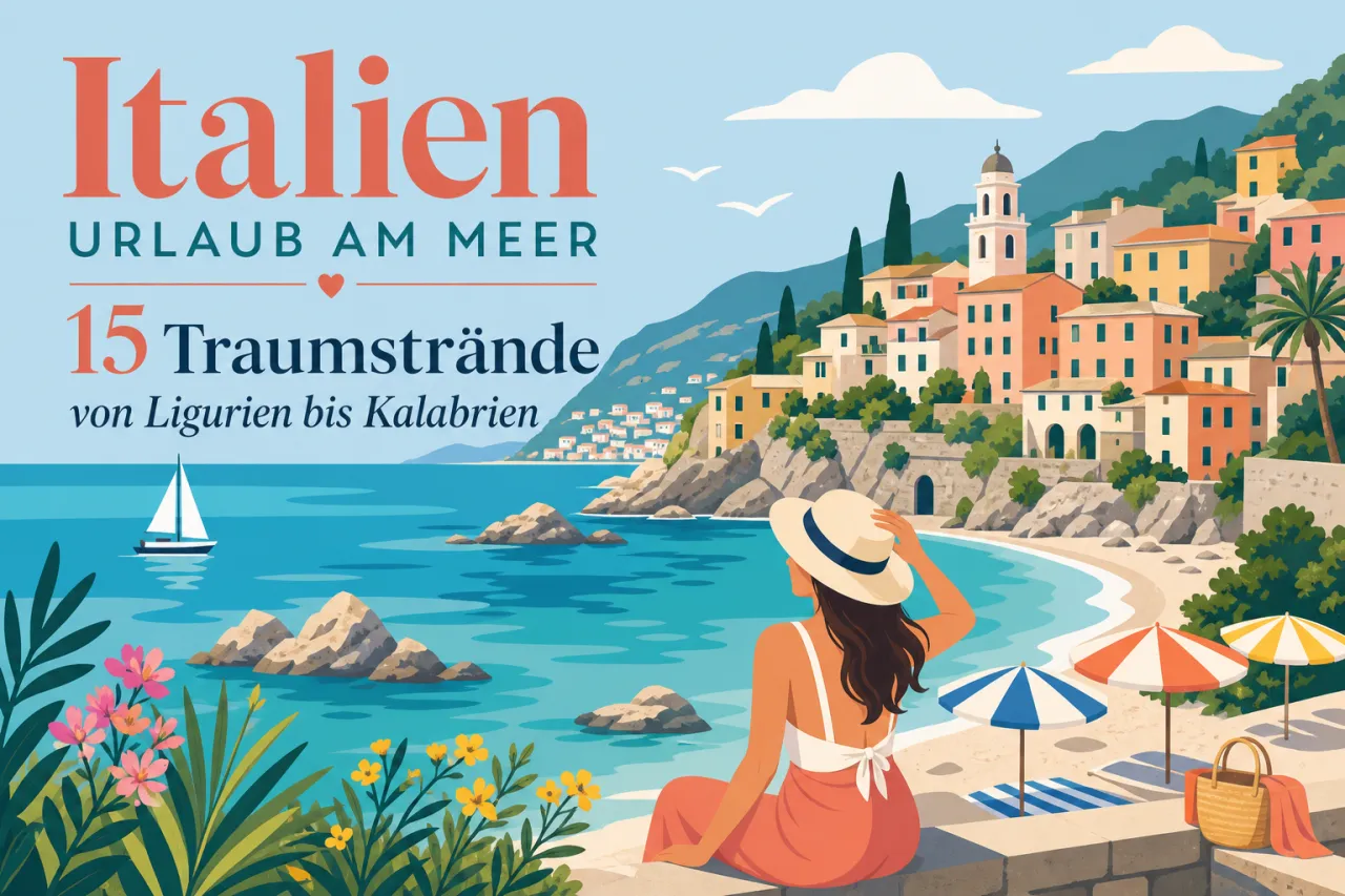 Italien Urlaub am Meer: 15 Traumstrände von Ligurien bis Kalabrien