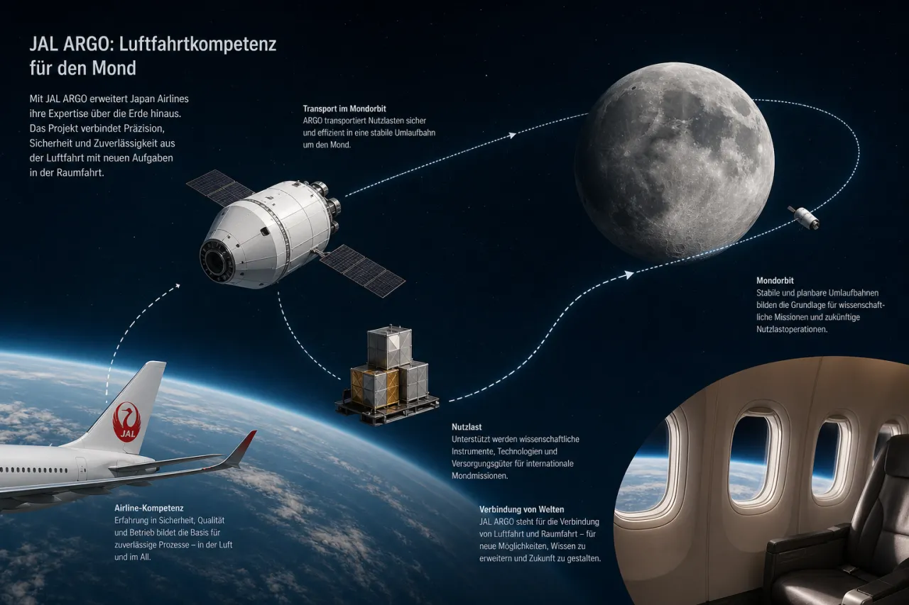 JAL startet Mond-Transport: Was hinter ARGO steckt