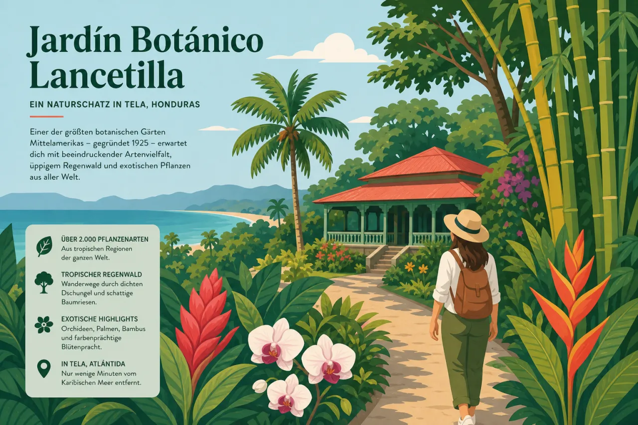 Jardín Botánico Lancetilla in Tela: Besuch, Anreise, Highlights und Tipps