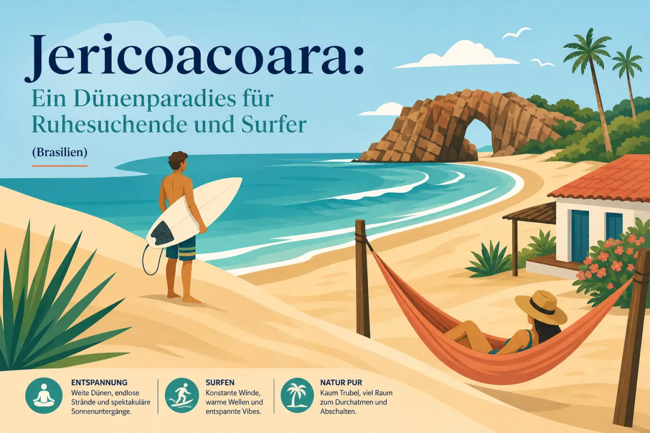 Jericoacoara: Ein Dünenparadies für Ruhesuchende und Surfer