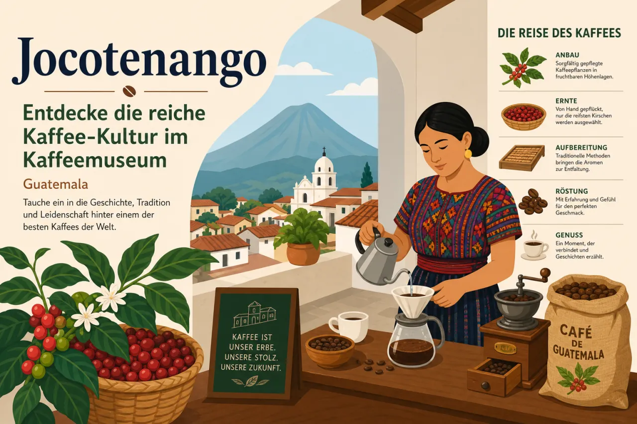 Jocotenango: Kaffee-Kultur und Kaffeemuseum in Guatemala