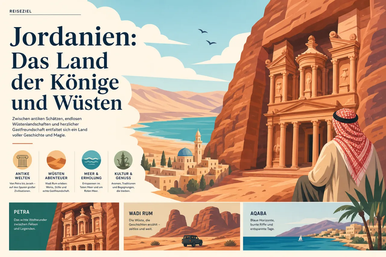 Jordanien: Das Land der Könige und Wüsten