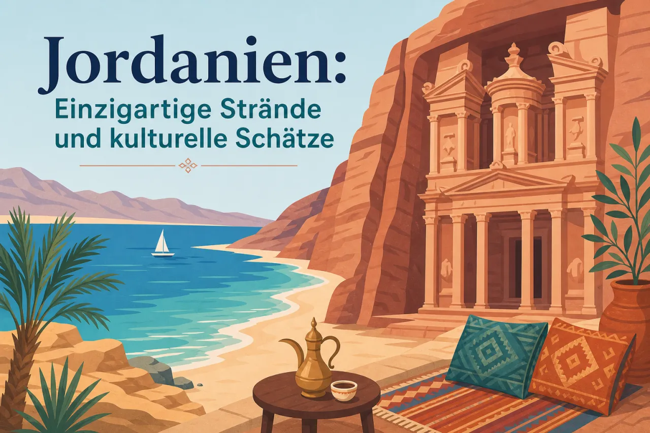 Jordanien: Strände am Roten Meer und Kultur zwischen Petra und Amman