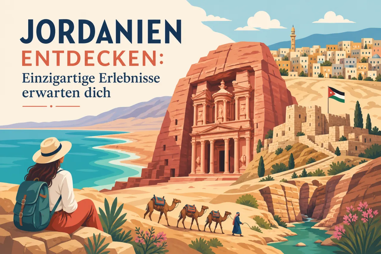 Jordanien entdecken: Landschaft, Petra, Wadi Rum und das Tote Meer