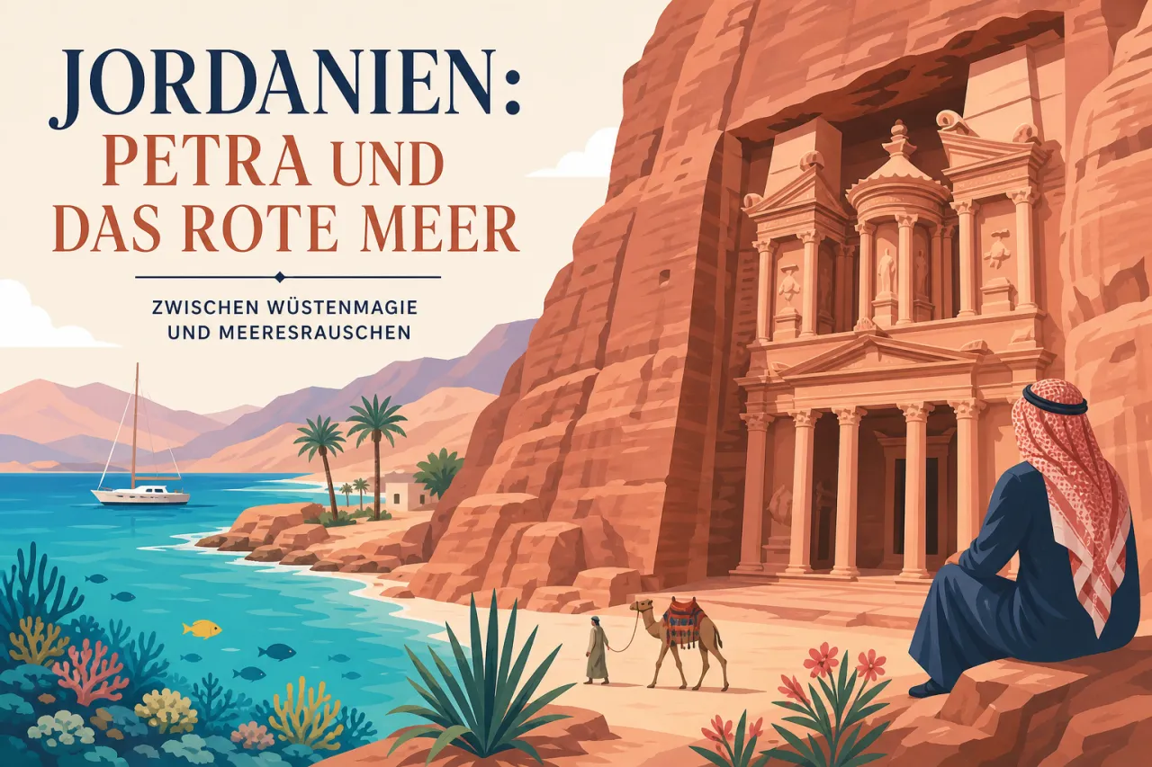 Jordanien: Petra und das Rote Meer