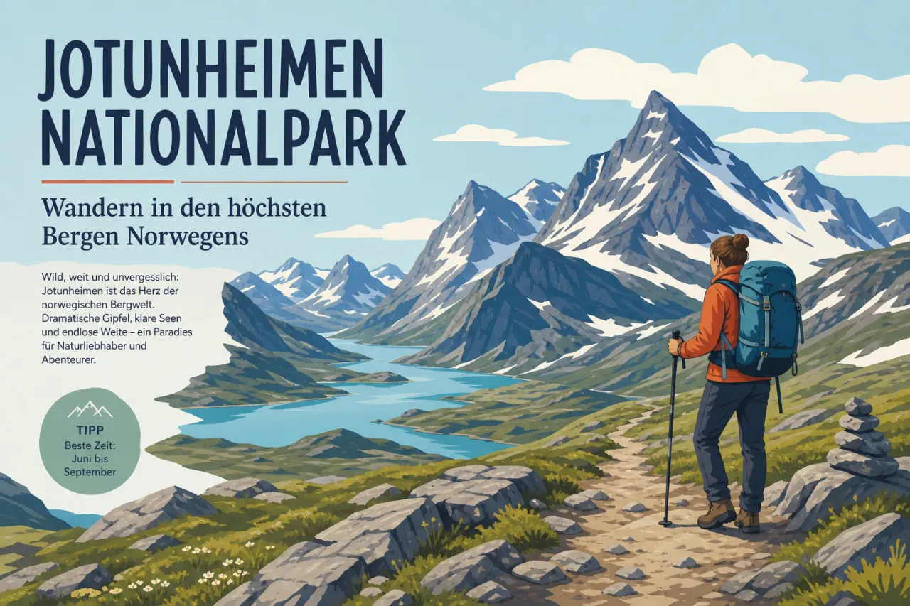 Jotunheimen Nationalpark: Wandern in den höchsten Bergen Norwegens